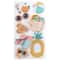 12 Pack: Beach Accessories Dimensional Stickers by Recollections™
